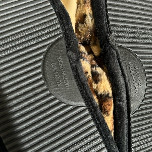 BP. Women Animal Print Faux fur Sophie Slide Slippers 11/12 - Picture 10 of 10